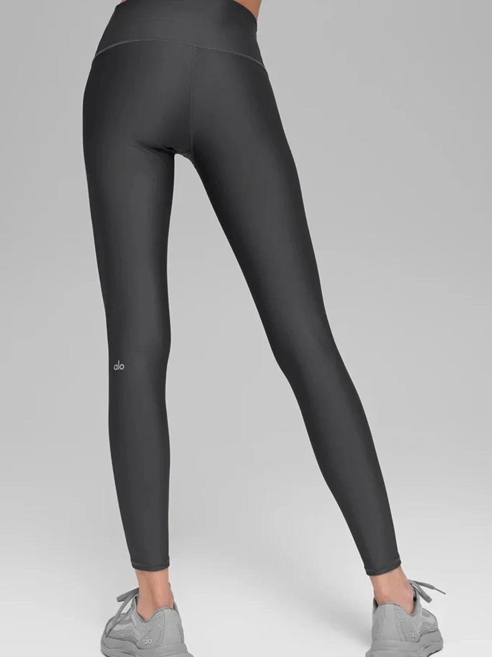 ALO Yoga Sculpt High-Waist Leggings in Charcoal Gray